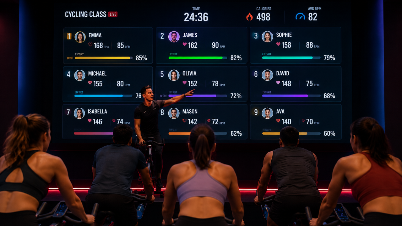 How Gym Digital Signage Improves Workouts with Timers, Leaderboards & More