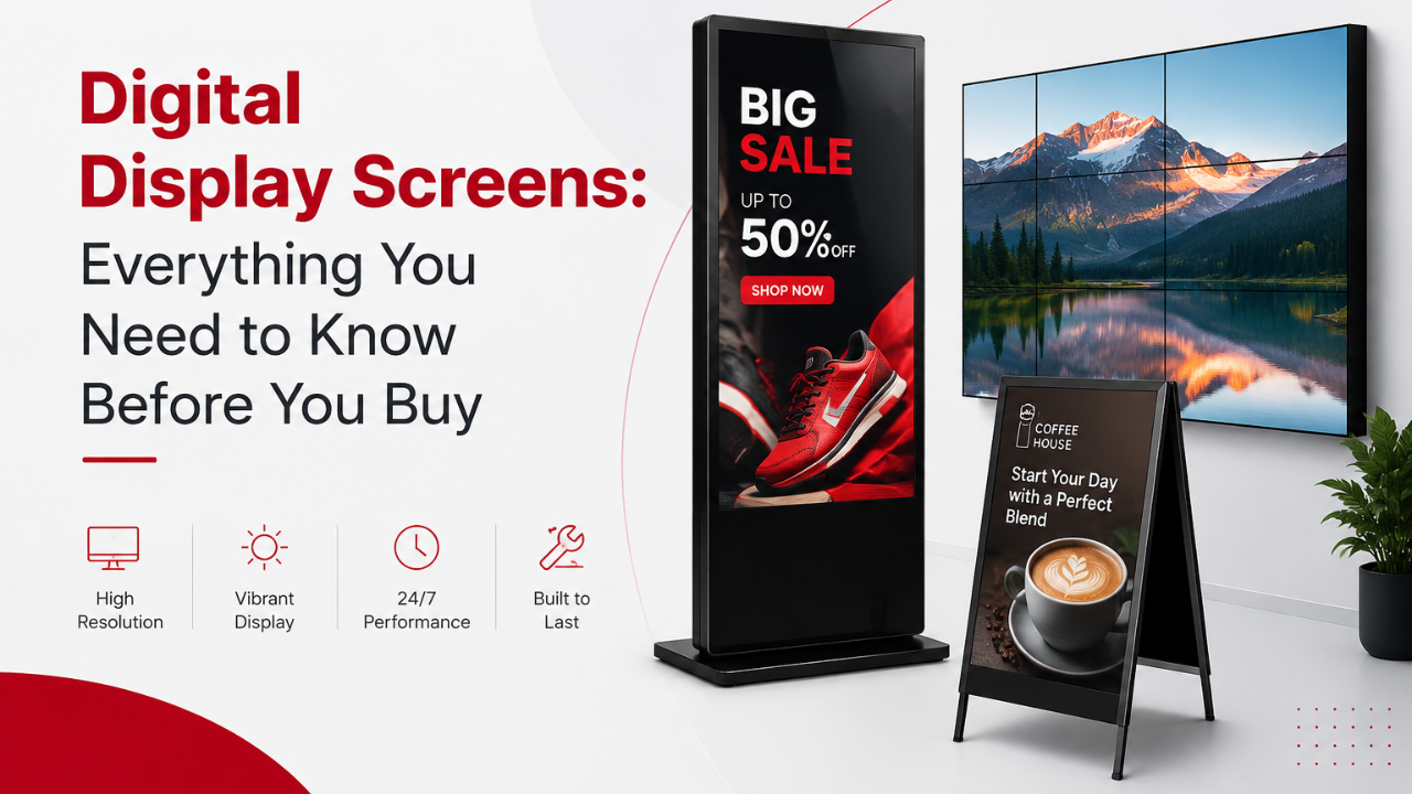 Digital Display Screens