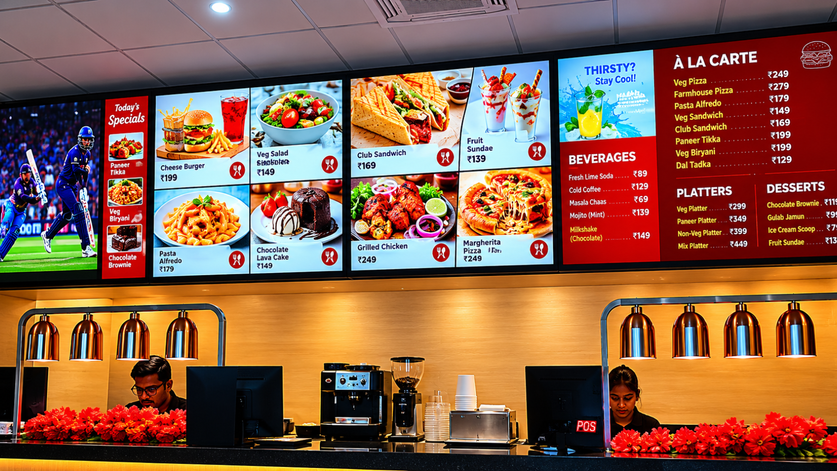 Digital Menu Boards