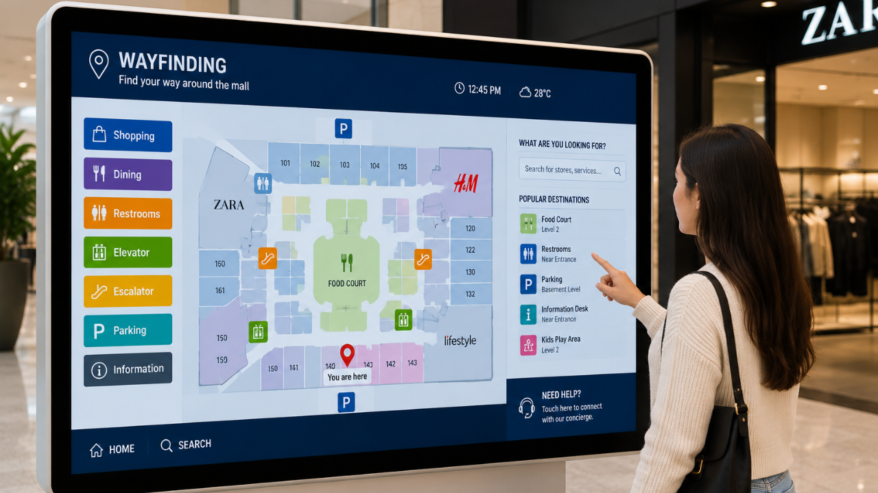 Wayfinding Kiosks
