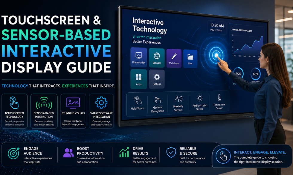 Touchscreen & Sensor-Based Interactive Display Guide
